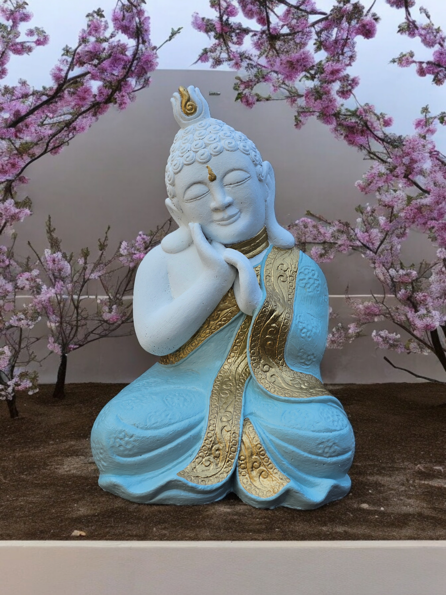 Concrete 26cm Resting Buddha (Right)