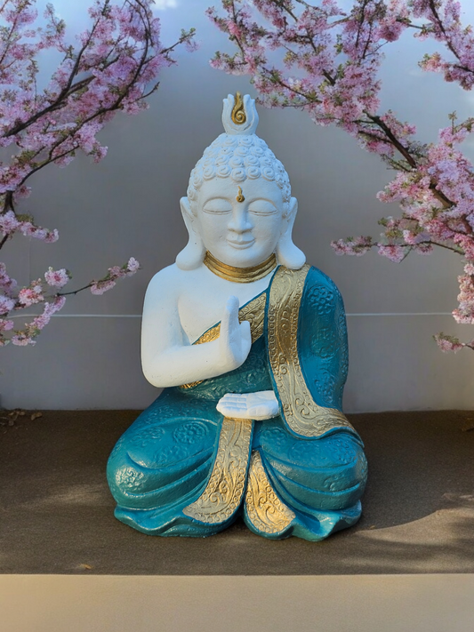 Concrete 26cm Blessing Buddha
