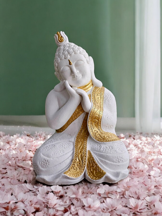 Resin 26cm Resting Buddha (Right)