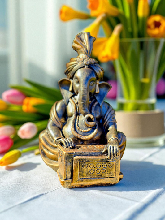 Musical Harmonium Ganesha