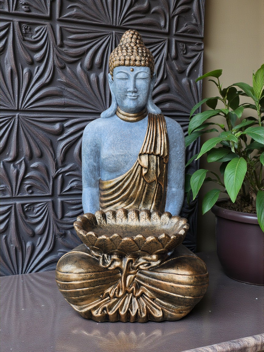 Resin 90cm Bowl Buddha