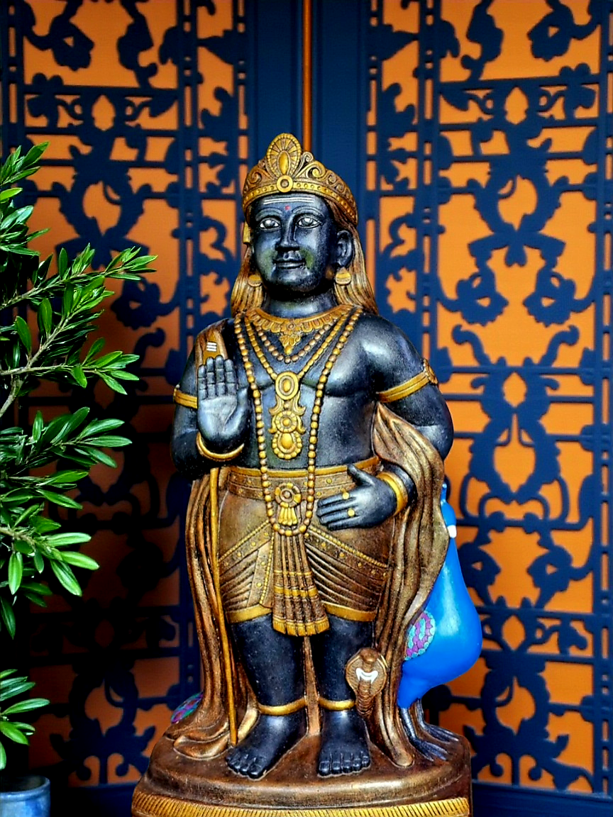 Resin Standing Muruga 86cm