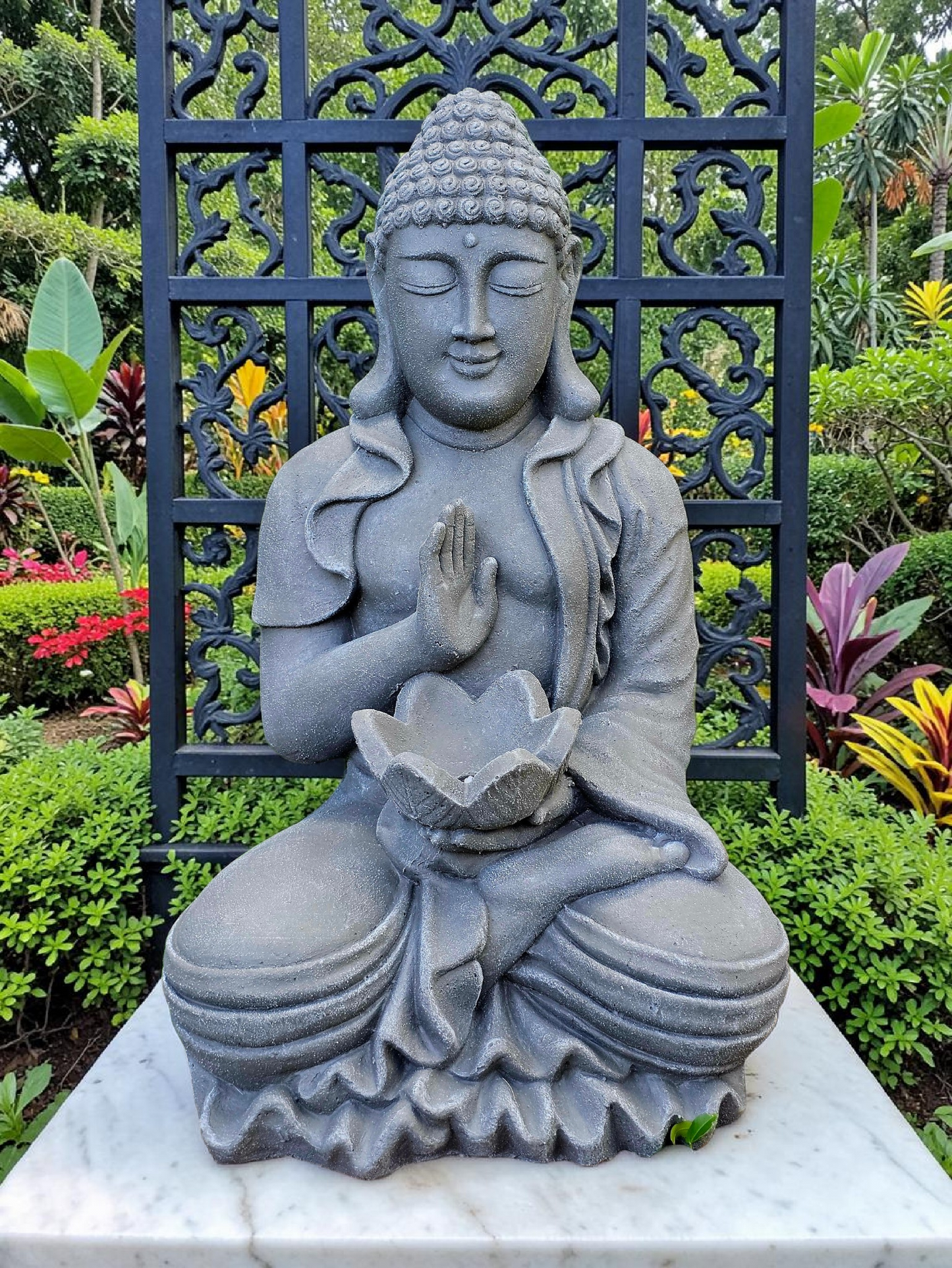 Concrete 54cm Blessing Buddha