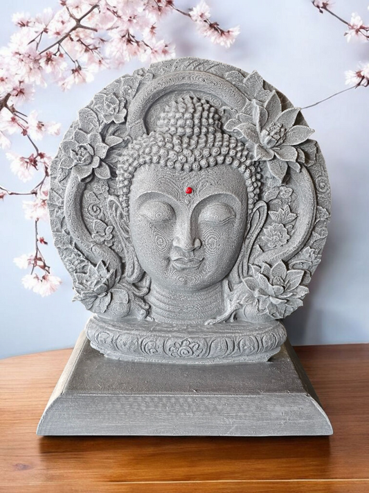 Buddha Plaque On Stand