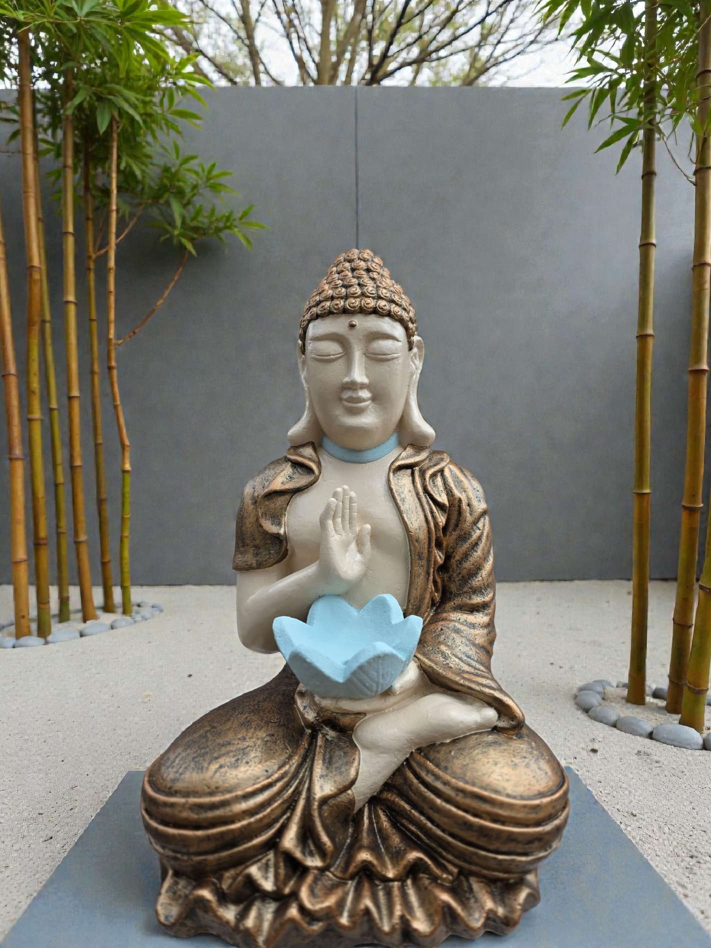 Concrete 54cm Blessing Buddha