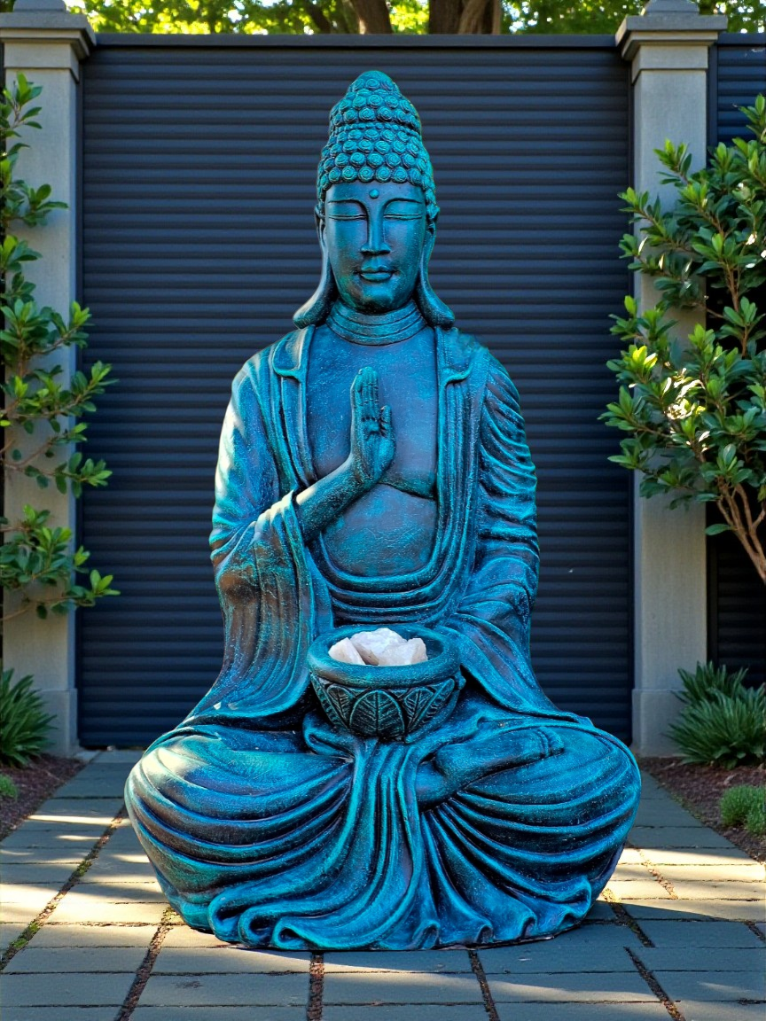 Resin 1.3m Blessing Buddha