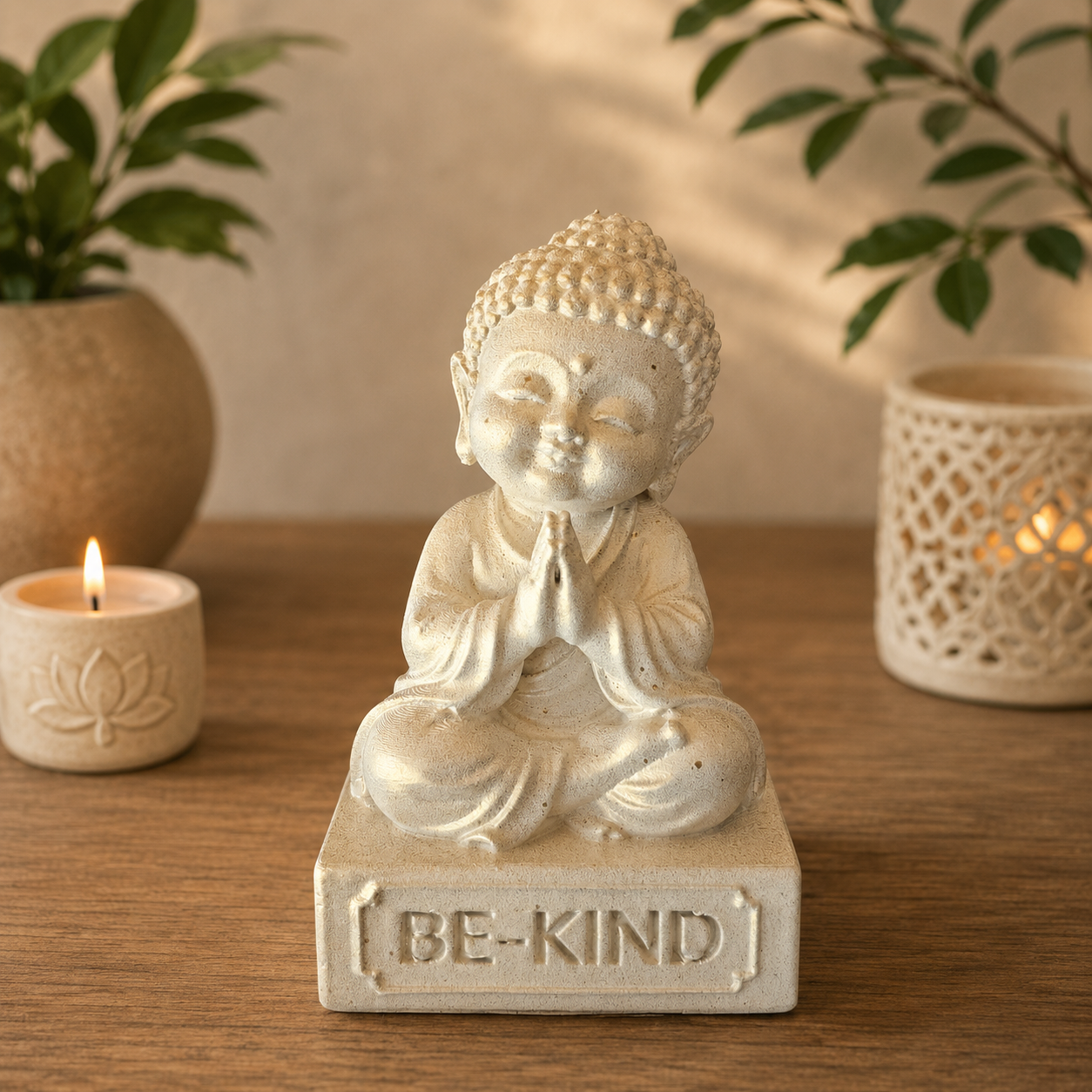 10cm Cute Baby Buddha - Be Kind