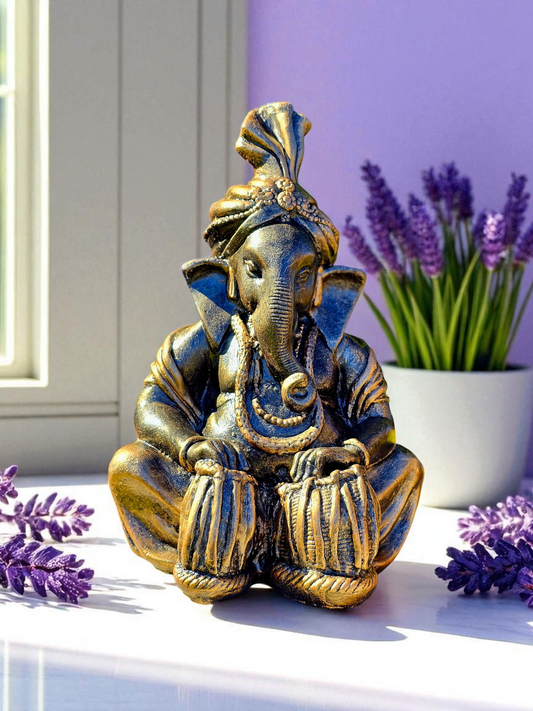 Musical Tabla Ganesha 35cm
