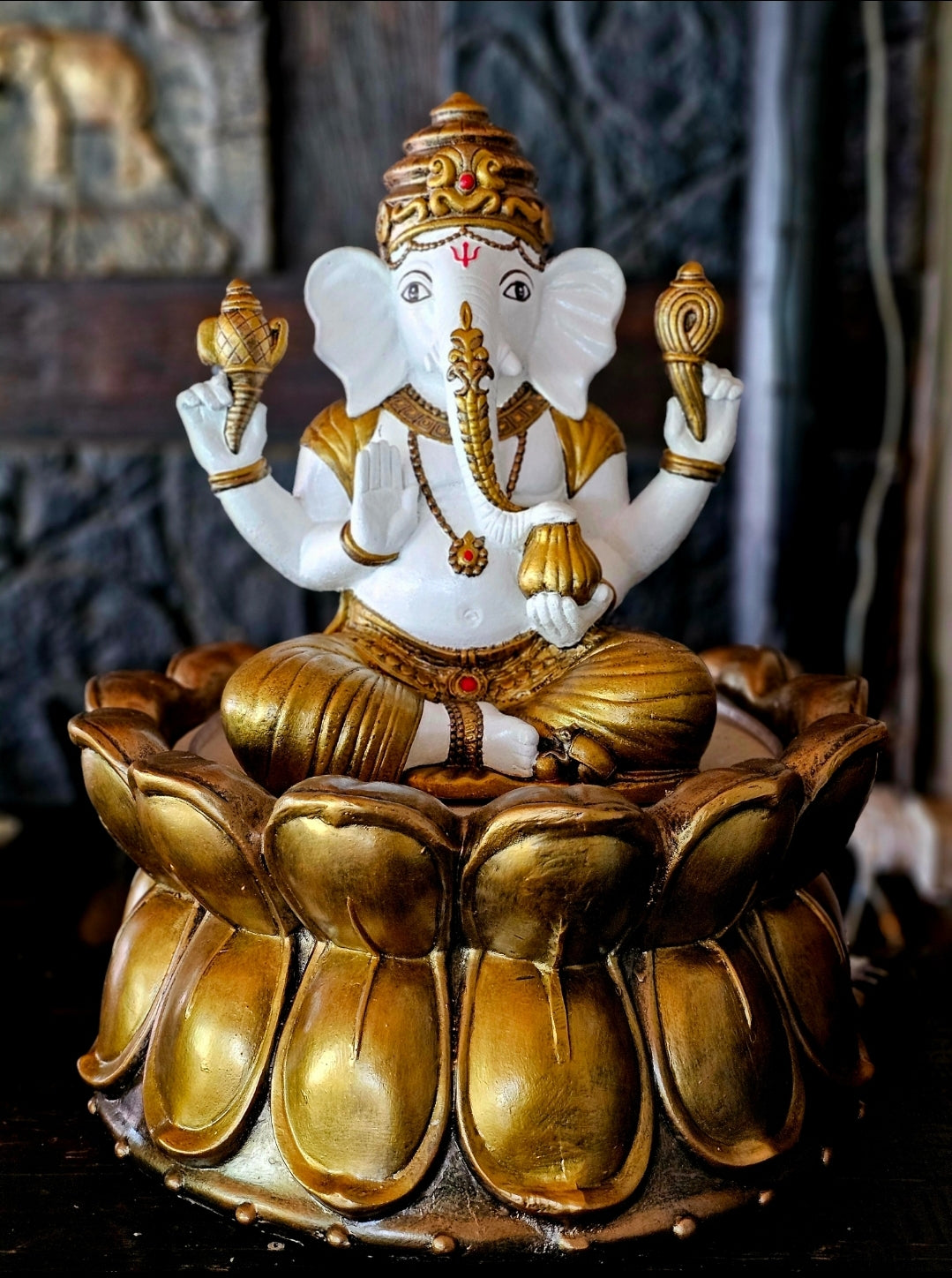 42cm Ganesha Water Feature.
