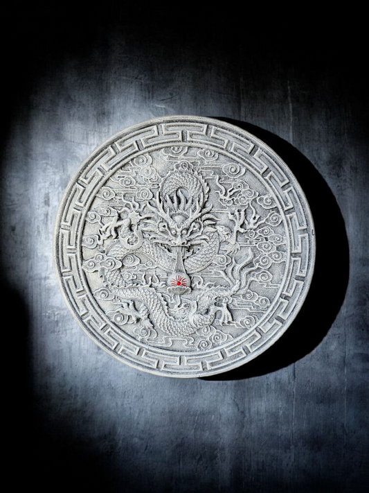 Round Dragon Plaque