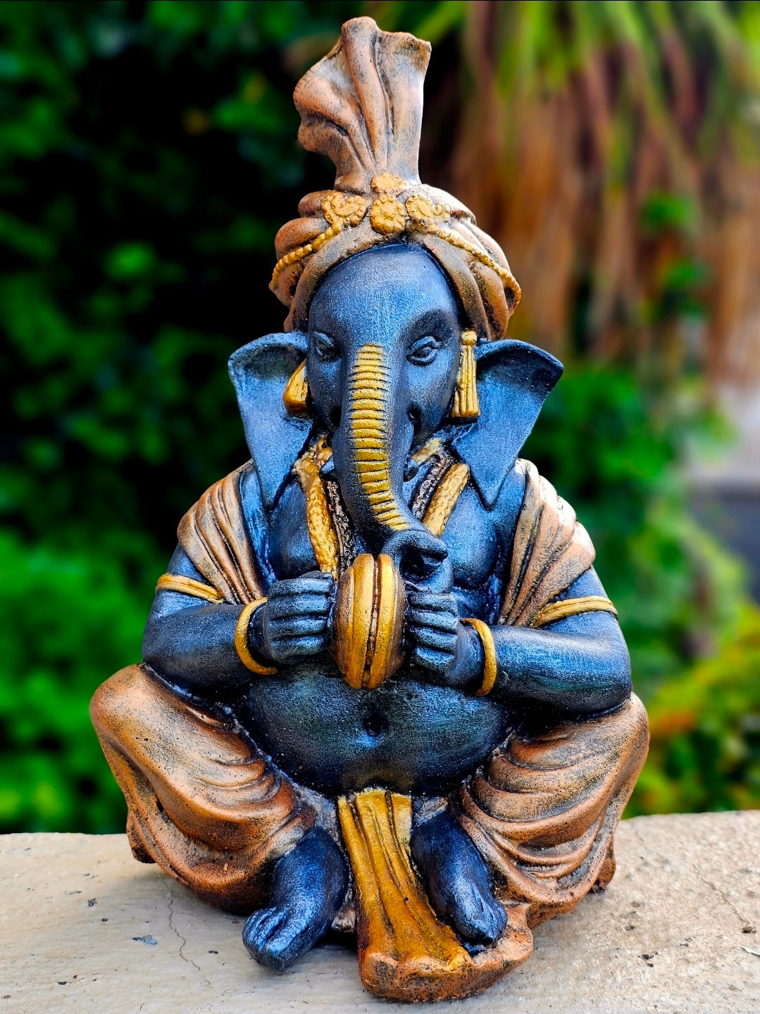 Musical Cymbals Ganesha 35cm