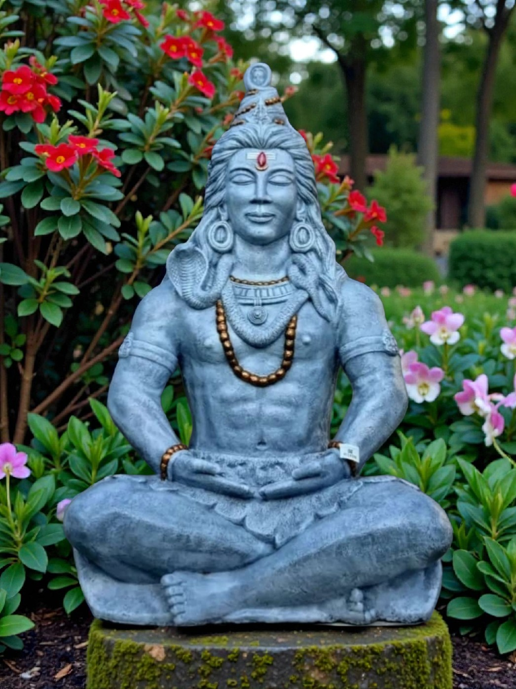 Concrete Large 71cm Shiva
