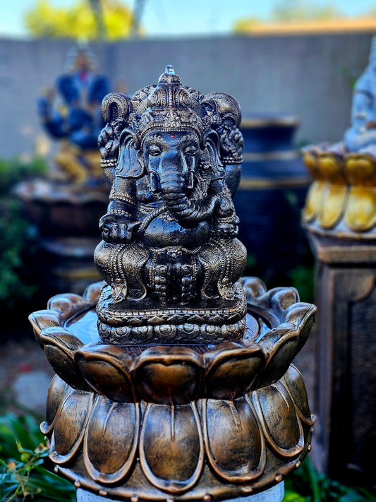 44cm Ganesha Water Feature