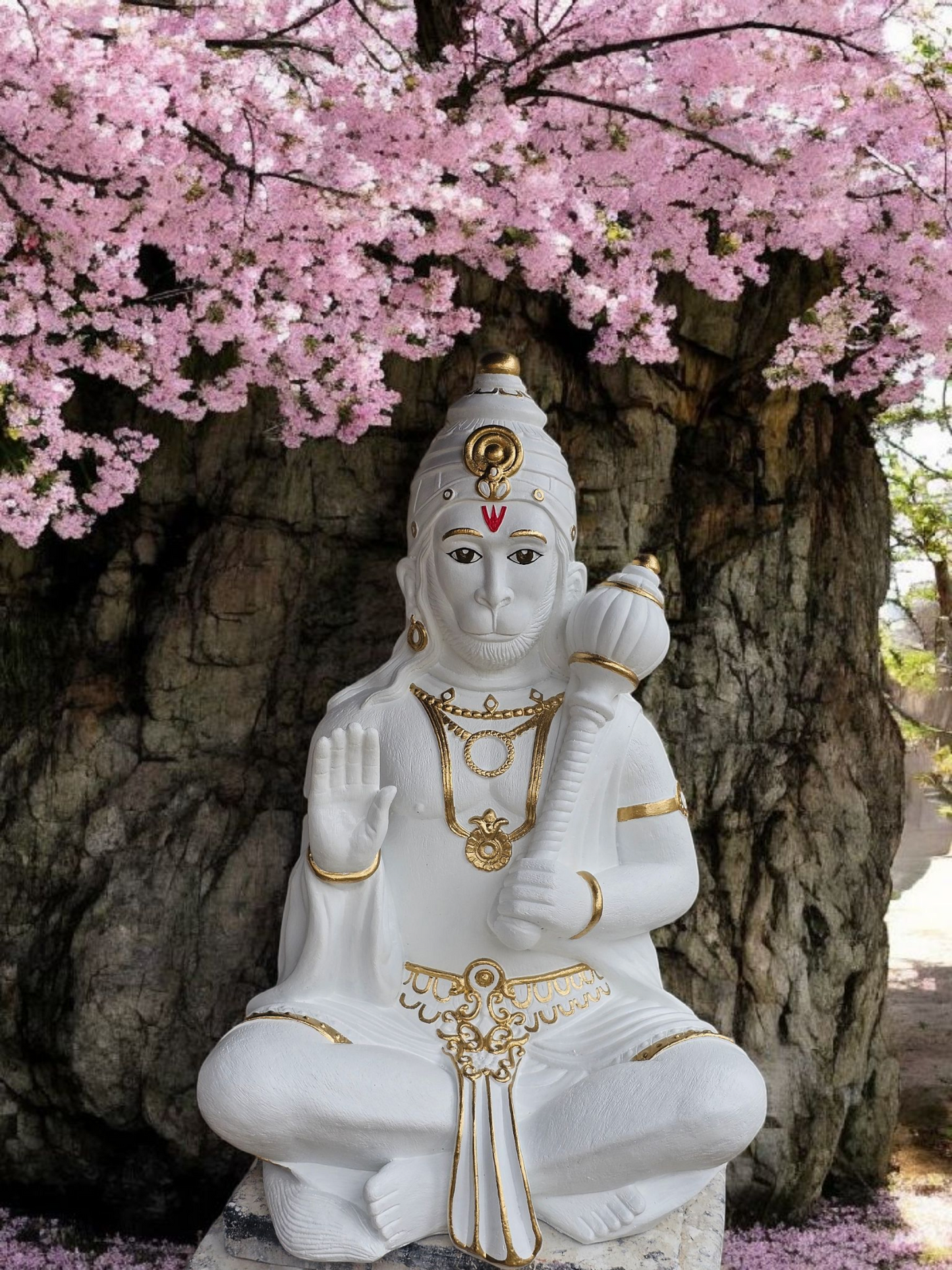 Concrete Hanuman 75cm