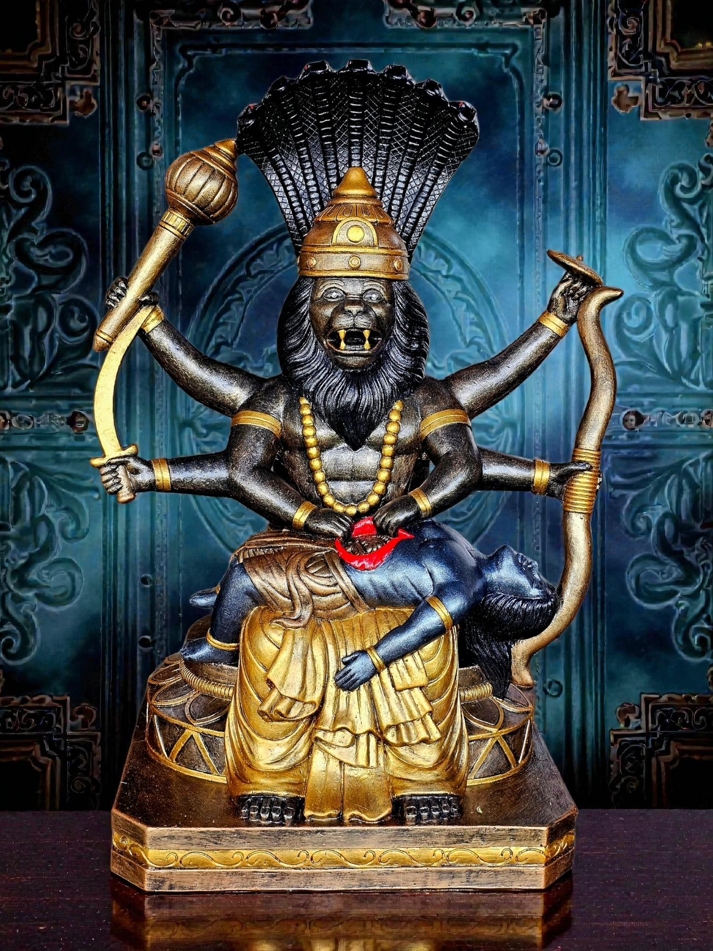 Resin Narasimha 76cm