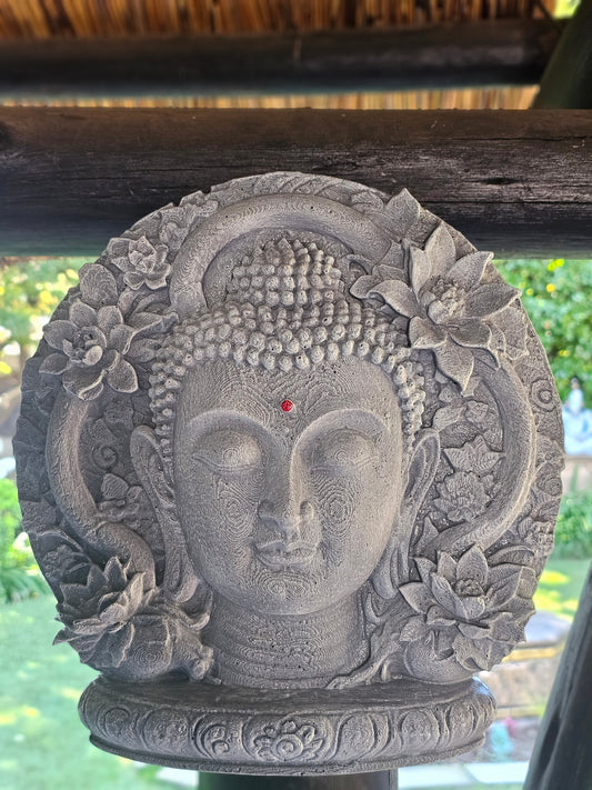 Buddha Plaque Wall Hanging 29cm