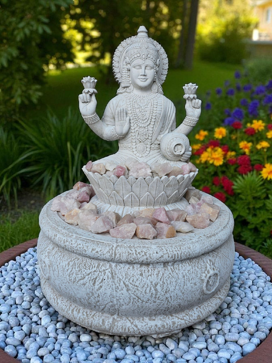 Concrete Luxmi + Flat Base Water Feature