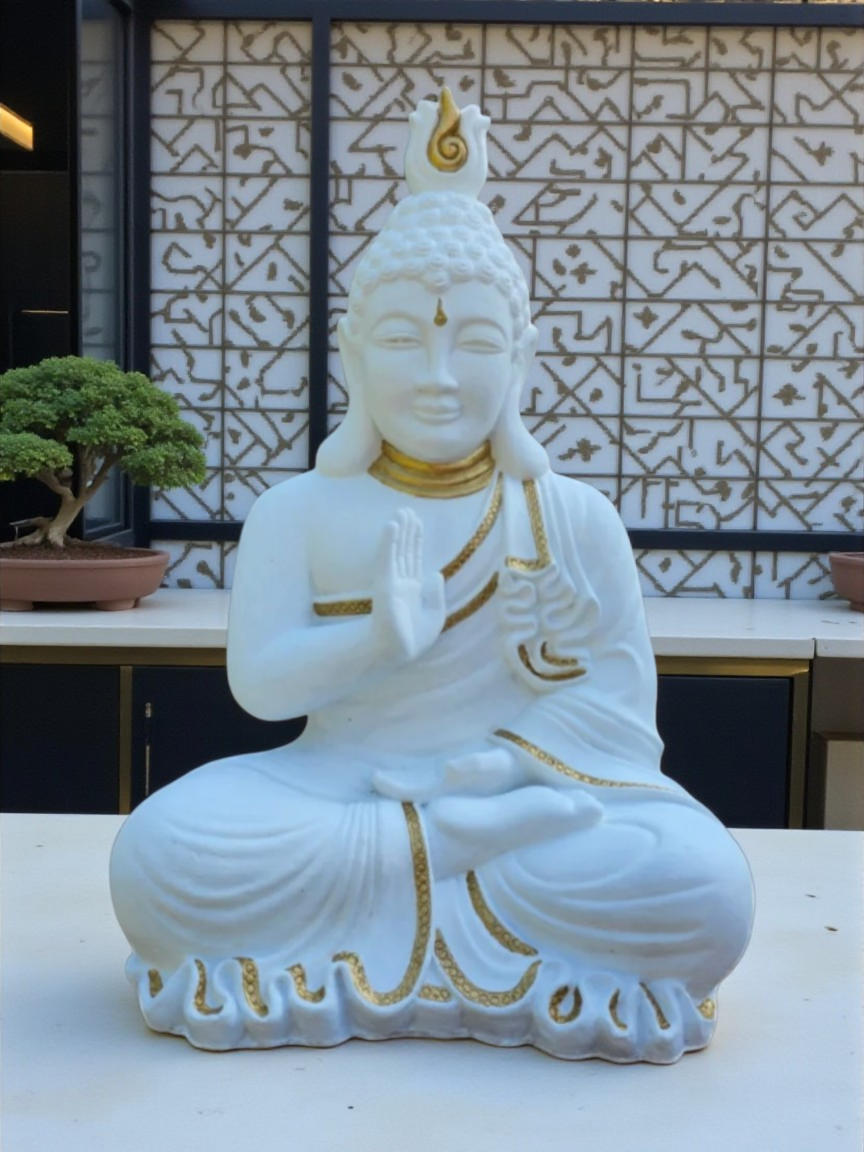 Resin 42cm Blessing Buddha