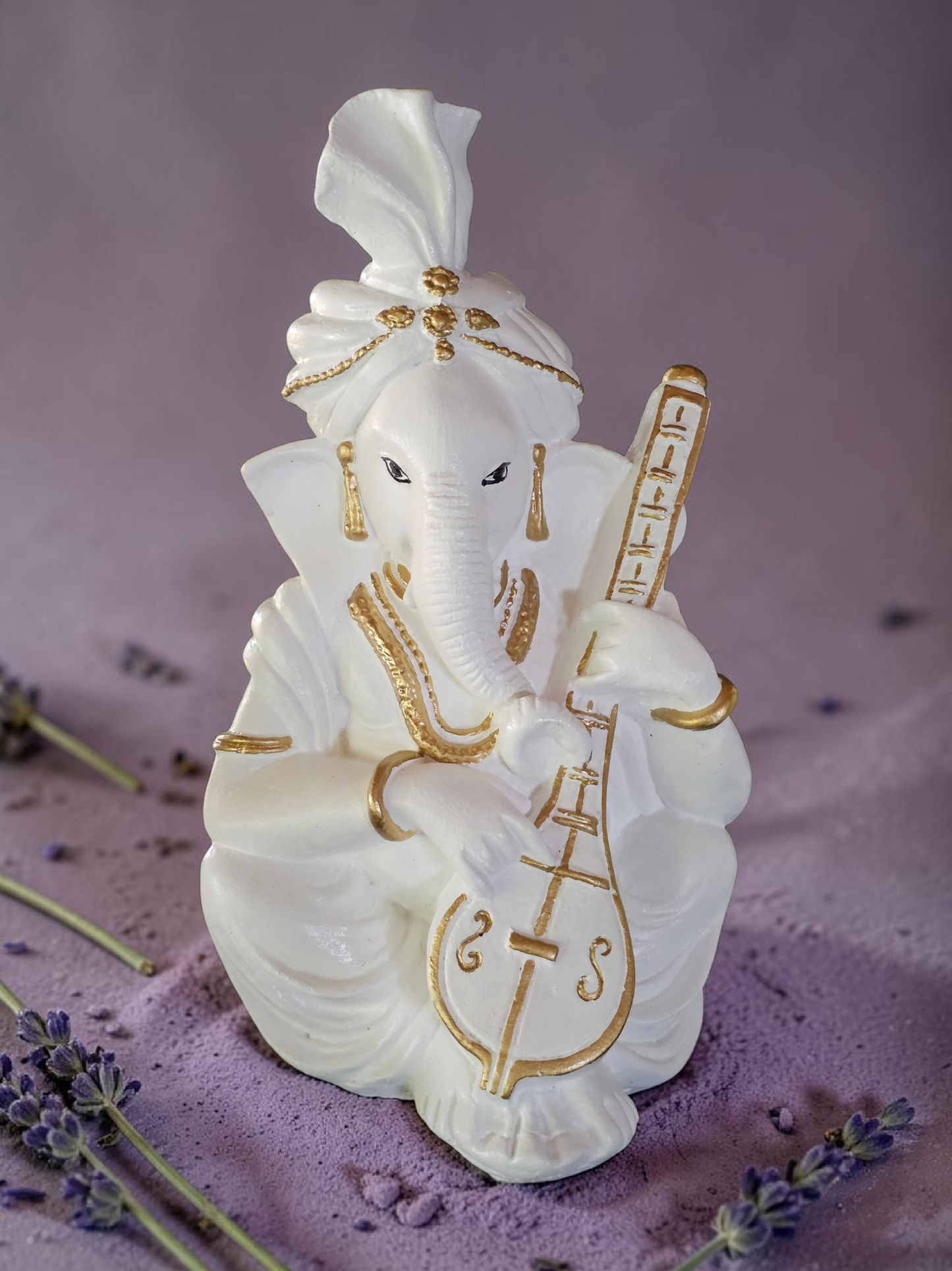 Musical Sitar Ganesha 35cm