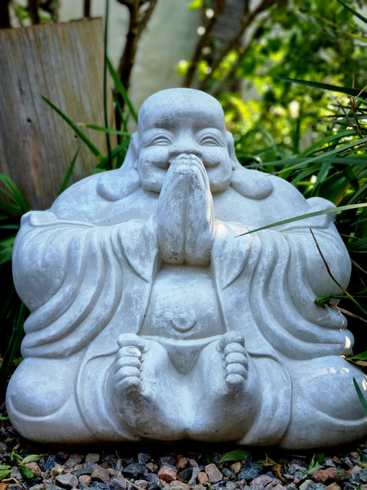 Concrete Sitting 50cm Fat Laughing Buddha