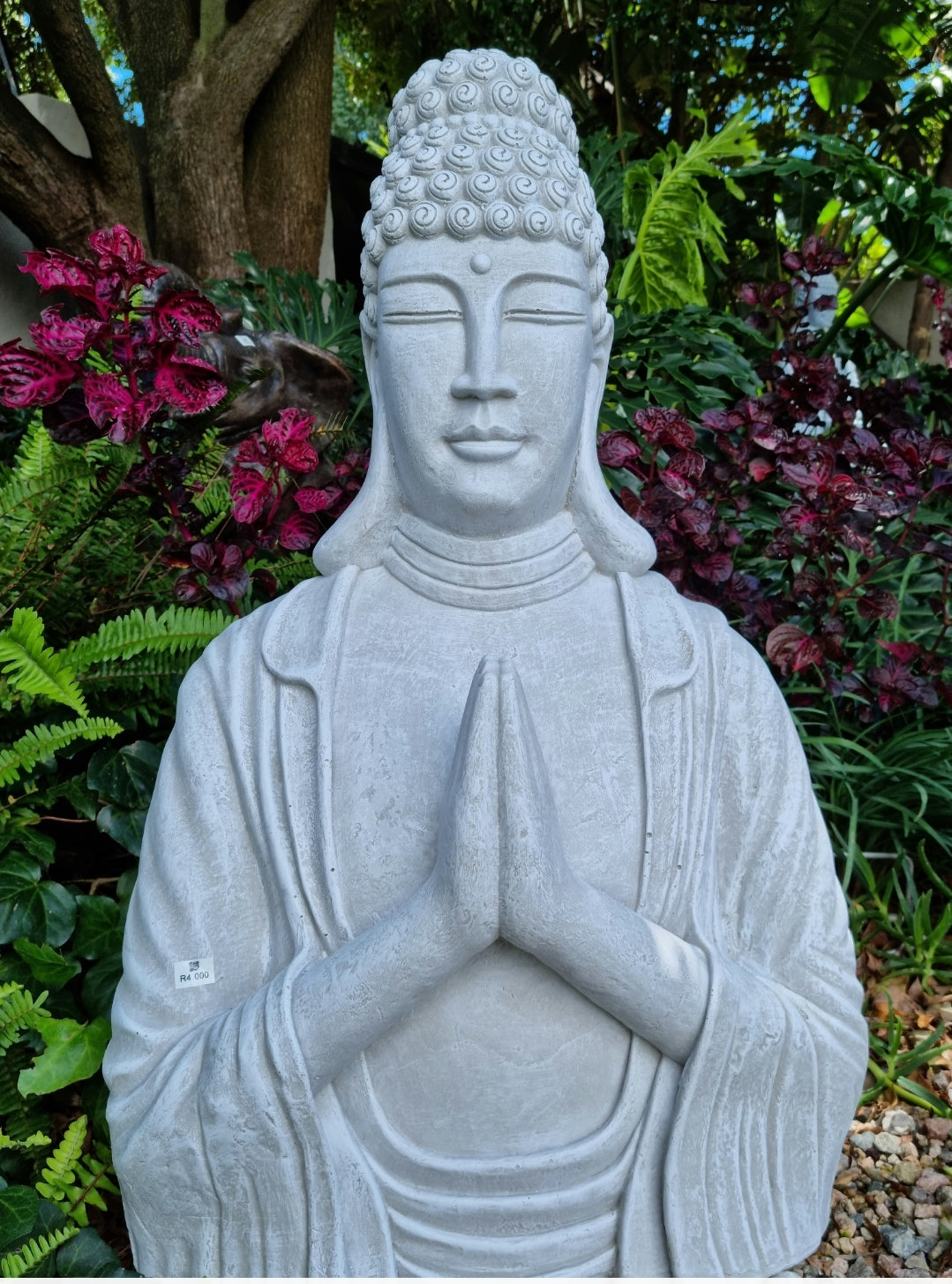 Resin Large Torso Praying Buddha 88cm