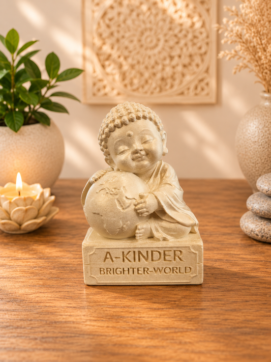 10cm Cute Baby Buddha - A Kinder Brighter World