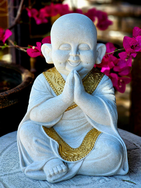 Resin 30cm Baby Buddha - Peace
