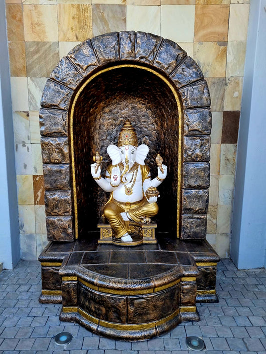 Arch and Base with a Resin 1m Ganesha