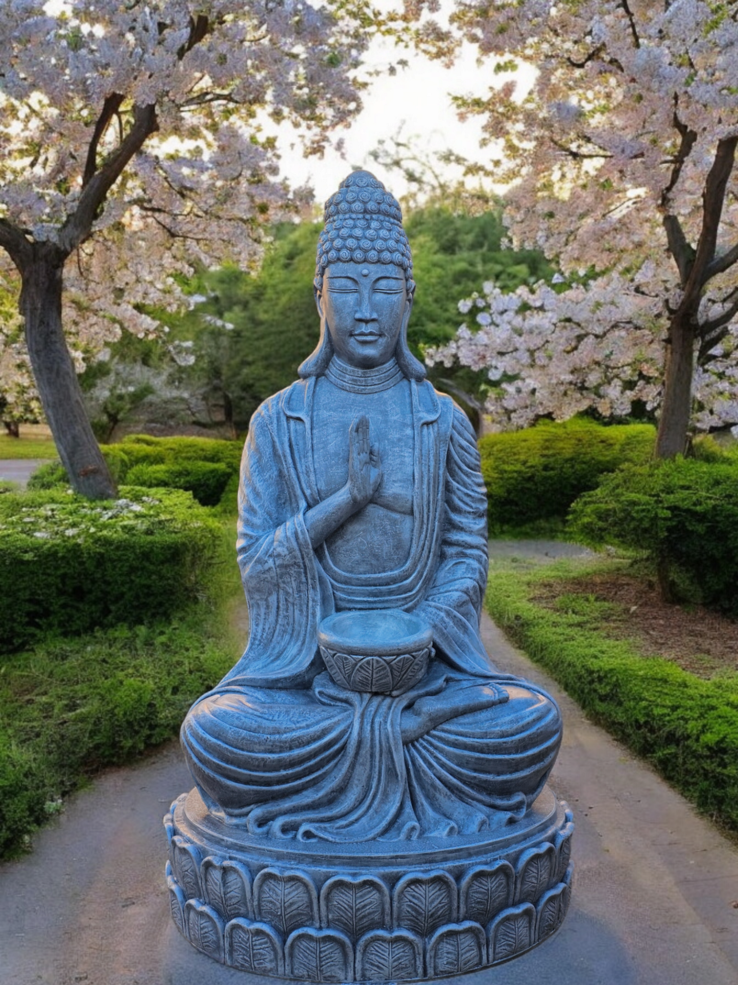 Resin / Fiberglass 1.5m Blessing Buddha