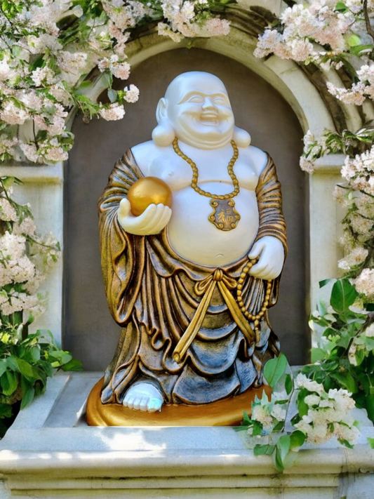 Resin Fat Laughing Buddha 80cm