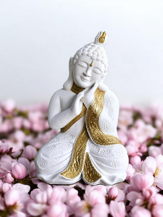 Resin 26cm Resting Buddha (Left)