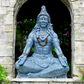 Concrete Large 71cm Meditating Shiva