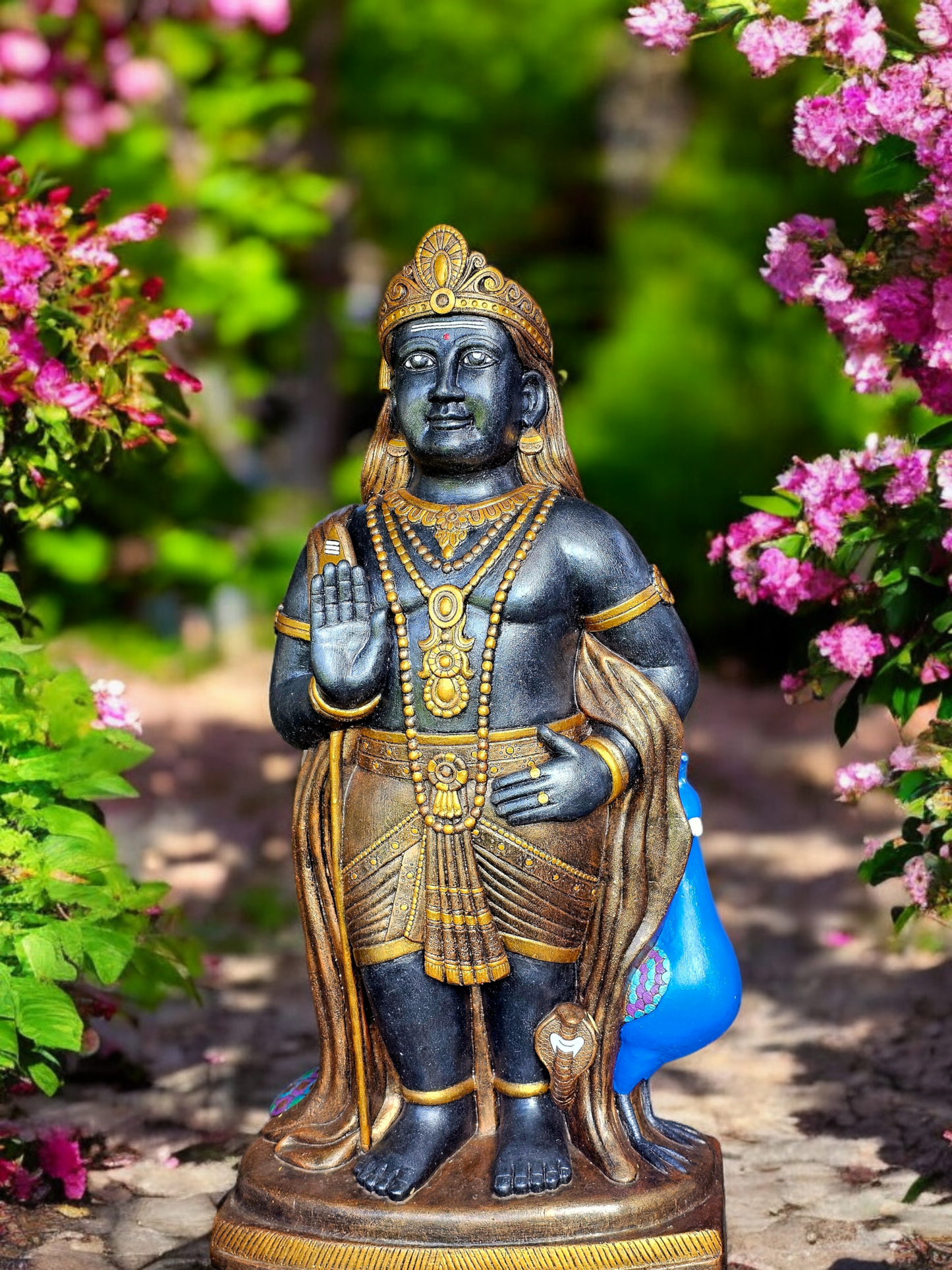 Resin Standing Muruga 86cm