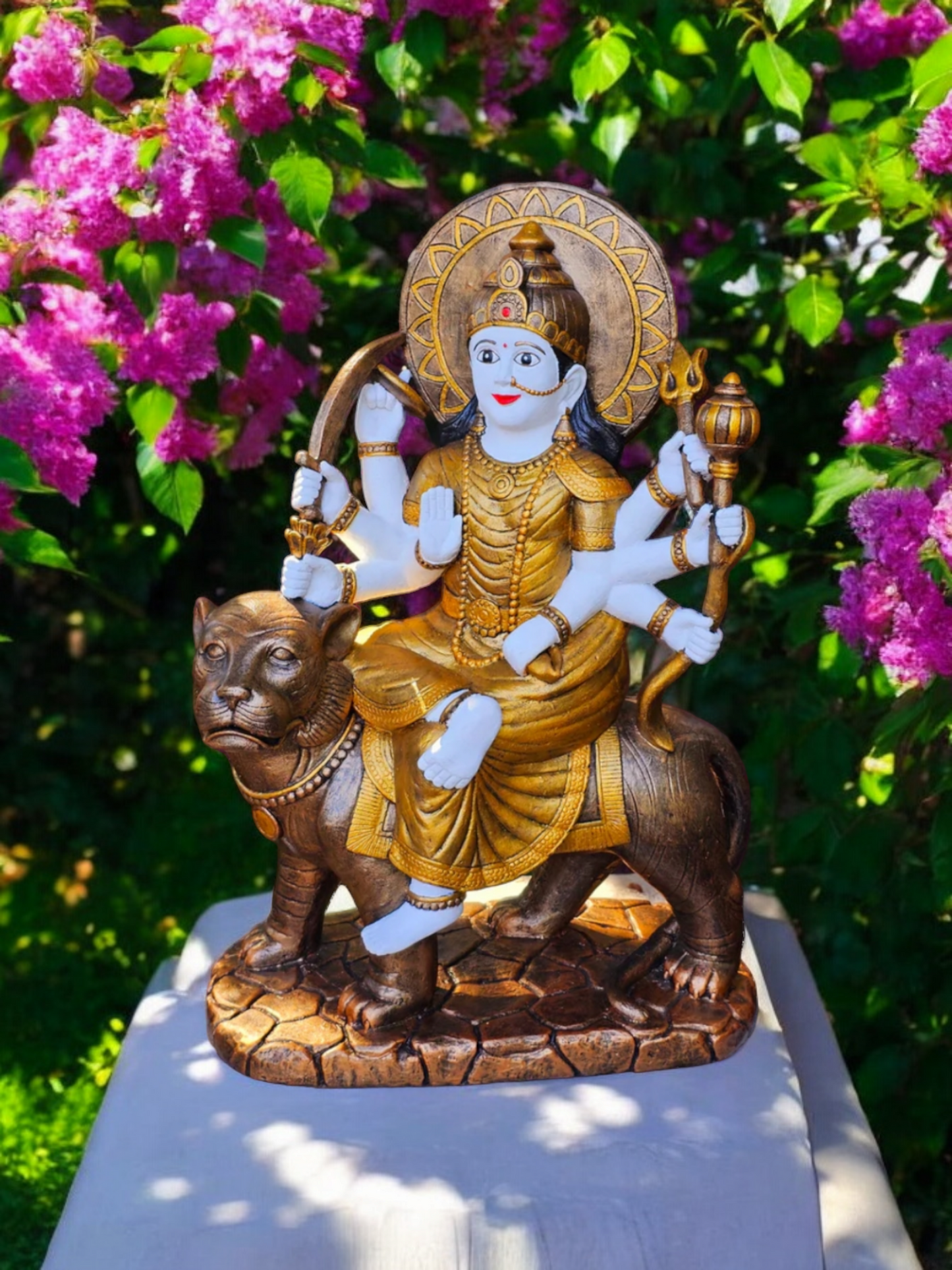 Resin Durga 62cm