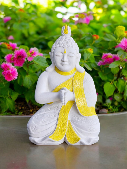 Resin 26cm Solar Plexus Chakra Buddha