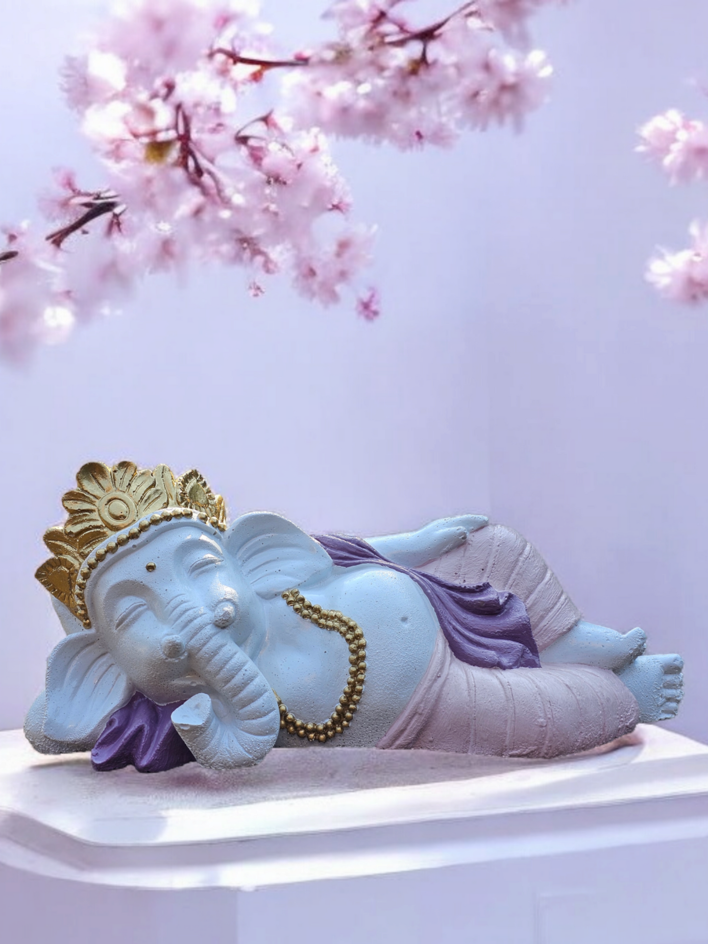 Laying Down Ganesha