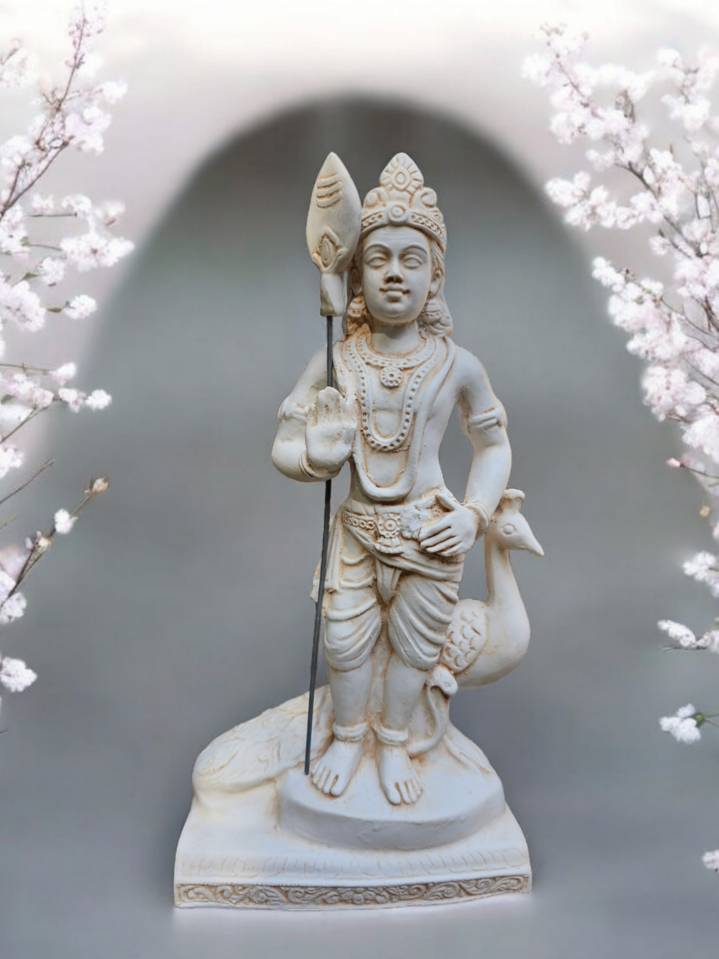 Resin Standing Muruga 33cm