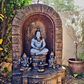 Arch and Base with a Resin 71cm Shiva , 42cm Ganesha , 42cm Hanuman , Shiva Lingam