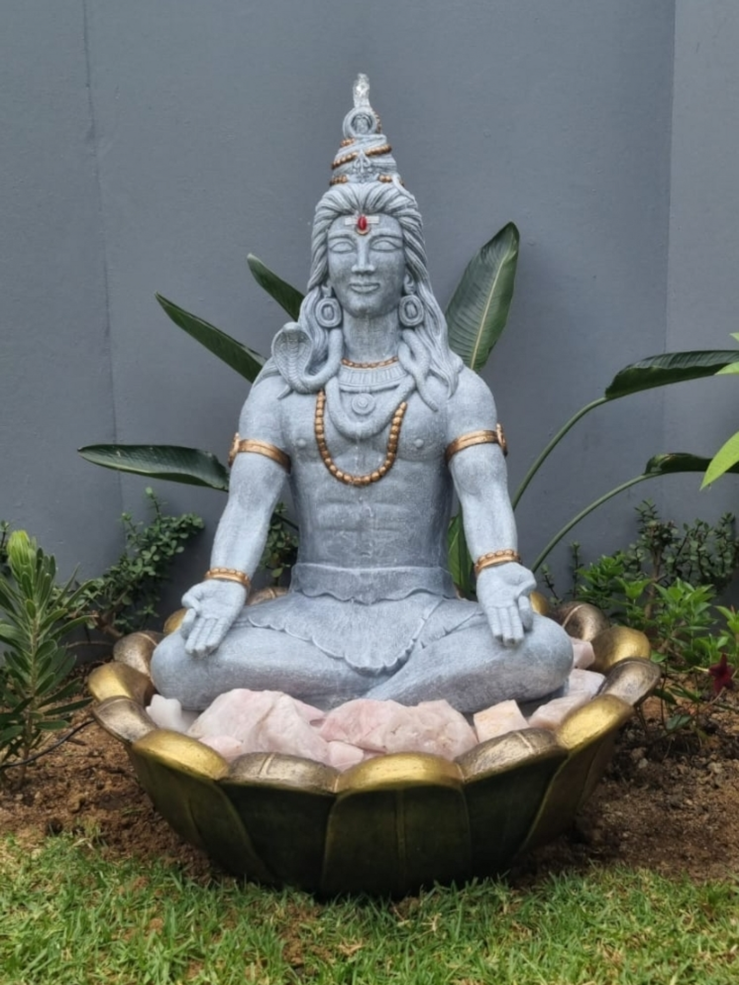 Concrete Large 1m Shiva Water Feature