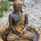 Concrete 60cm Buddha Holding Bowl Water Feature