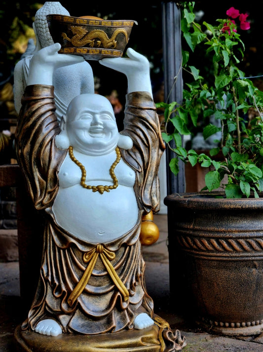 Resin Fat Laughing Buddha 1m