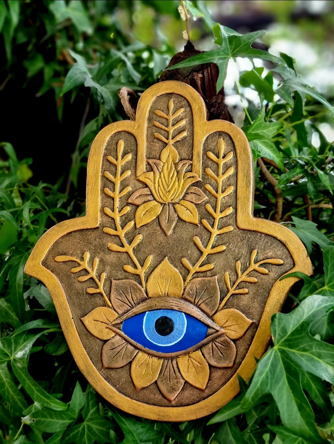 Hamsa Hand Wall Hanging 28cm