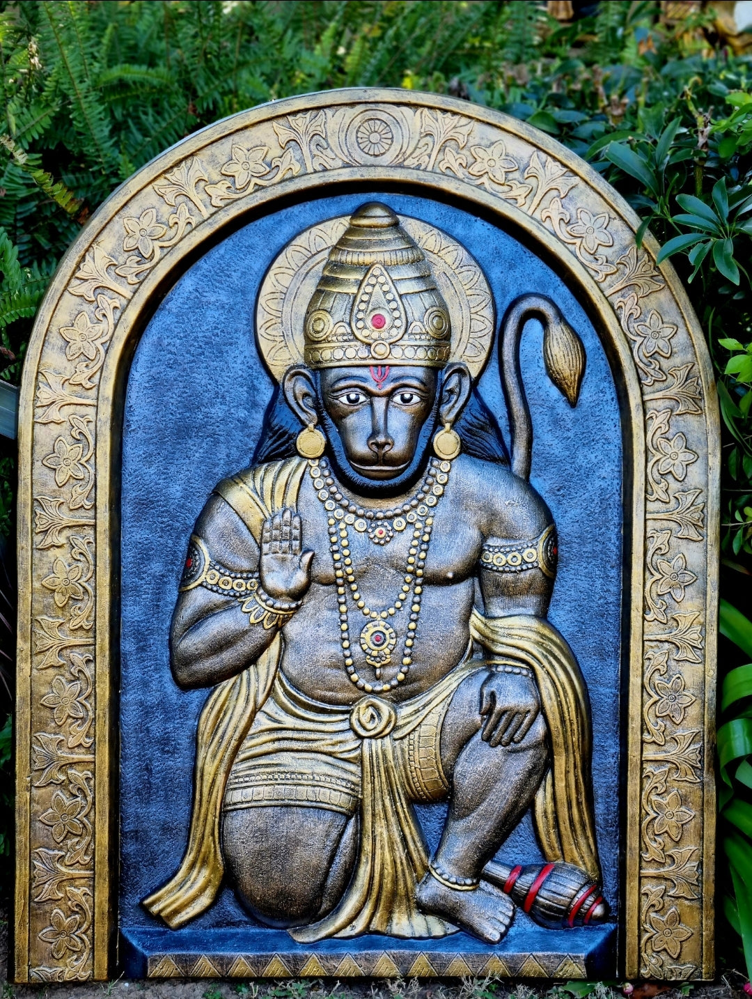 Hanuman Wall Plaque 1m