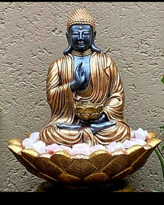 Concrete 73cm Blessing Buddha Water Feature