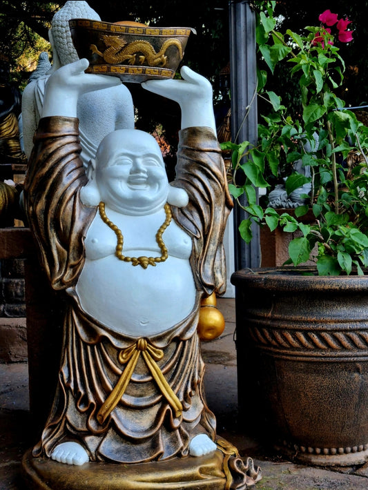 Resin Fat Laughing Buddha 1m