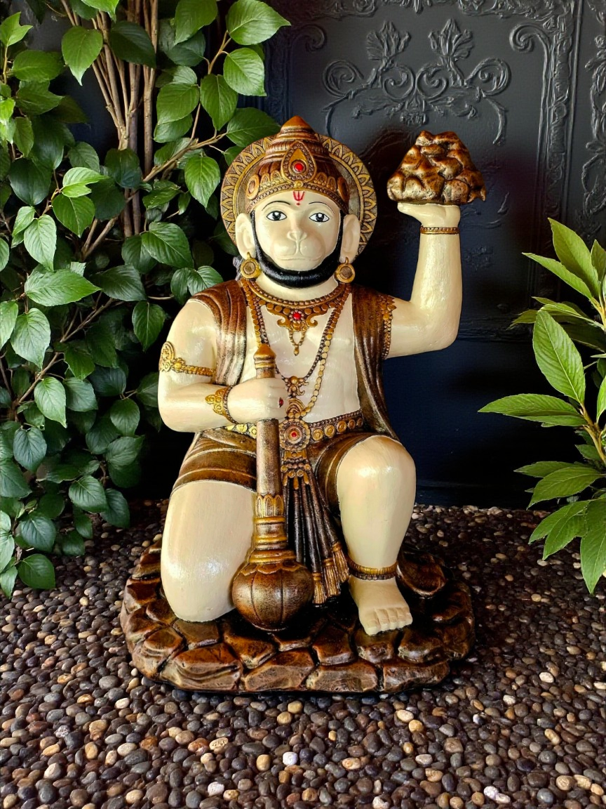 Concrete Hanuman Mountain 62cm