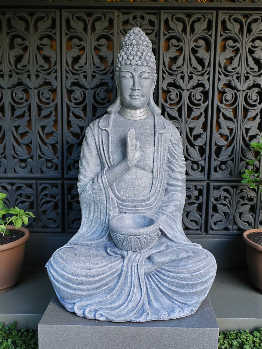 Resin 1.3m Blessing Buddha