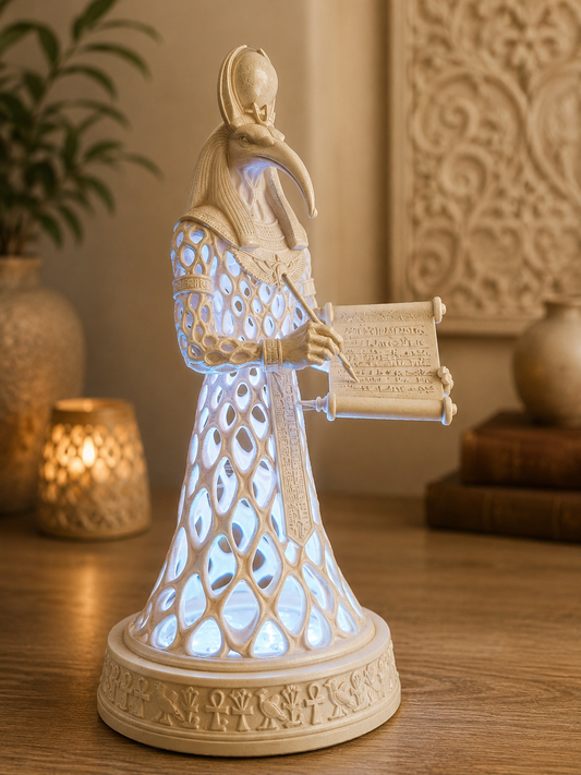 25cm Thoth Voronoi Style With LED Light