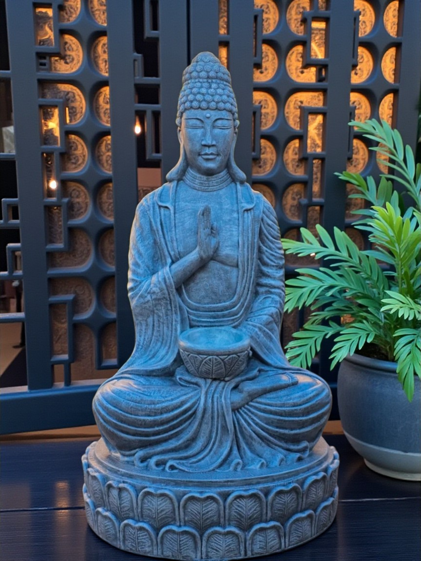 Resin / Fiberglass 1.5m Blessing Buddha