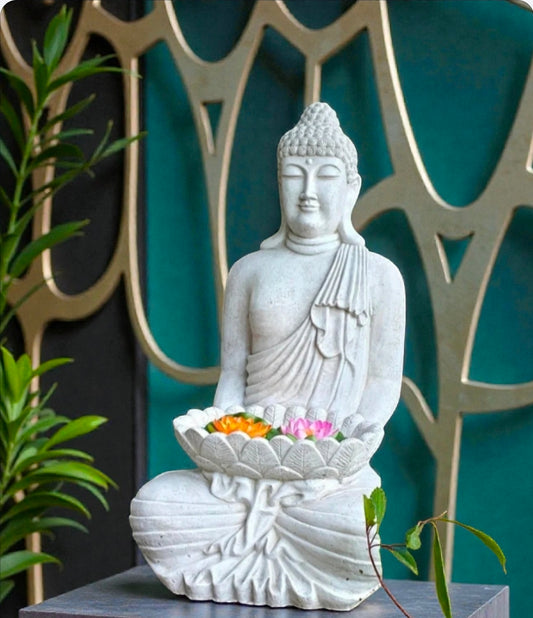 Resin 90cm Bowl Buddha